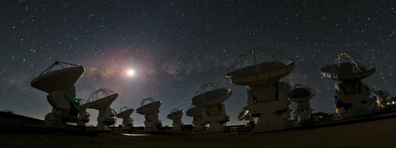 Atacama Large Millimeter/submillimeter Array. Wikimedia Commons